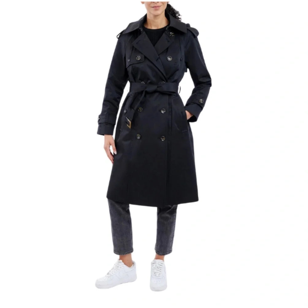 LONDON FOG Double breasted raglan trench‎